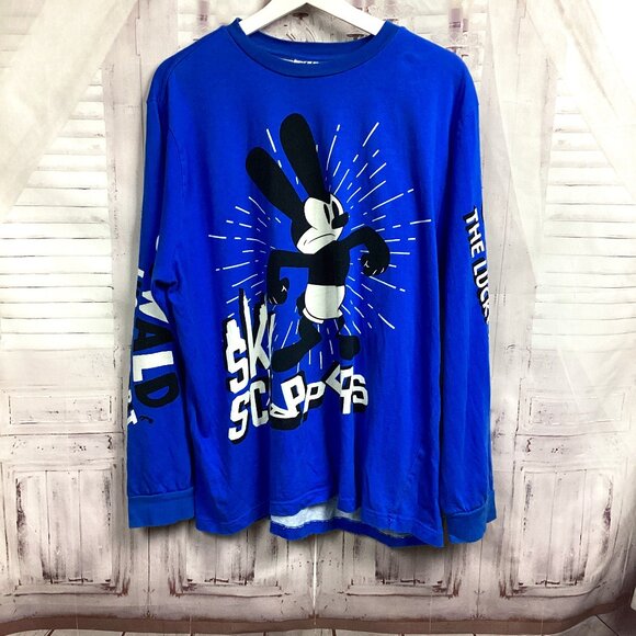 Oswald the Lucky Rabbit Long Sleeve T-Shirt for Adults – Disney100 Large - Picture 1 of 10
